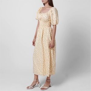 New Faithfull the brand Shay midi dress size small